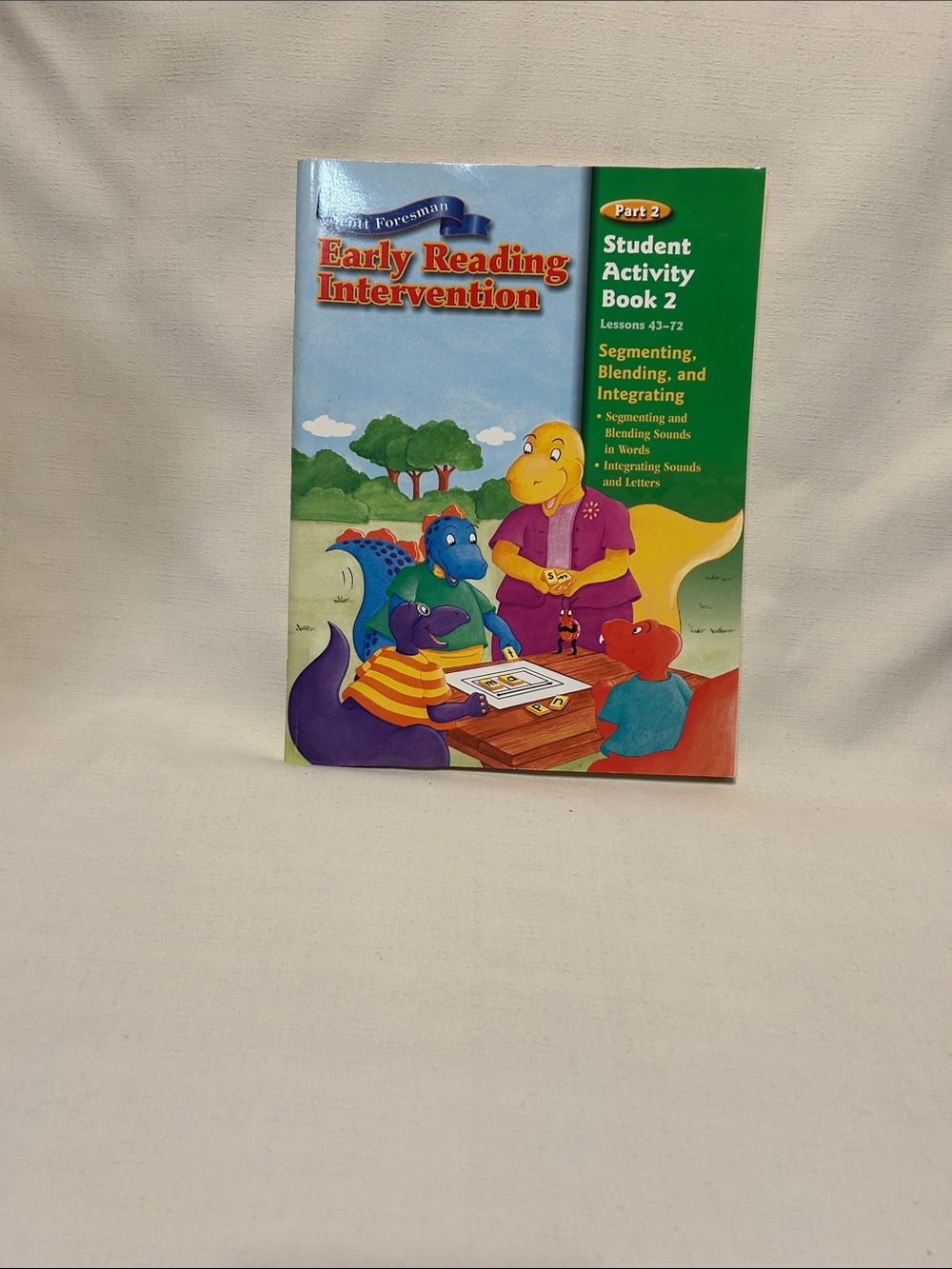 Early Reading Intervention Student Activity Book 2 - Green and Blue Cover